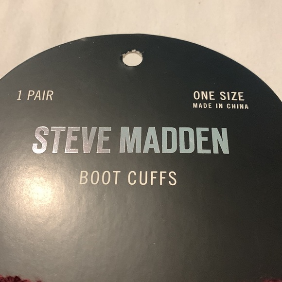 Steve Madden Boot Cuffs - Picture 4 of 9